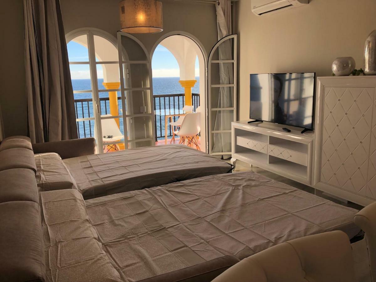 Balcon Del Mar 2-3 A, Apartament On The Beach Front La Cala De Mijas Exteriér fotografie